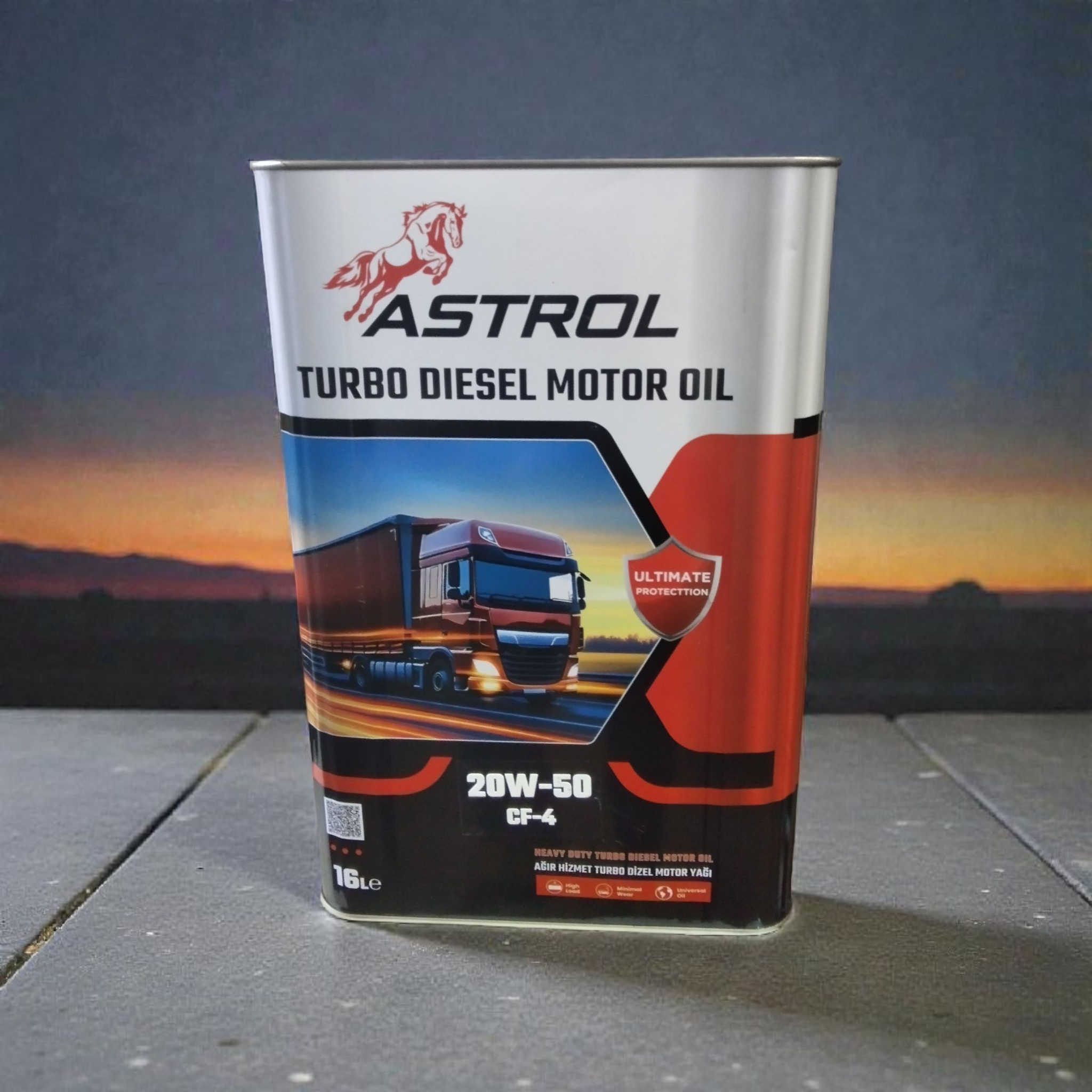 ASTROL TURBO DIESEL 20W-50 CF-4 MOTOR YAĞI